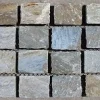 Cobblestone Pavers Golden Quartz Mesh