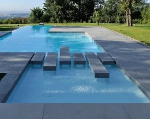 New Raven Grey Granite Pool Coping Drop Face Tiles and Pavers, Grey Coping Dark Coping Tiles By Stone Pavers Australia
